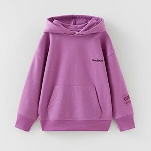 New ZARA Fly Away Sweatshirt Hoodie